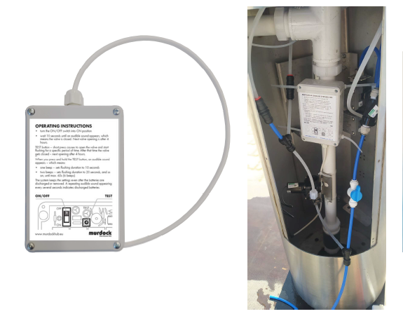 Hygienic flushing system